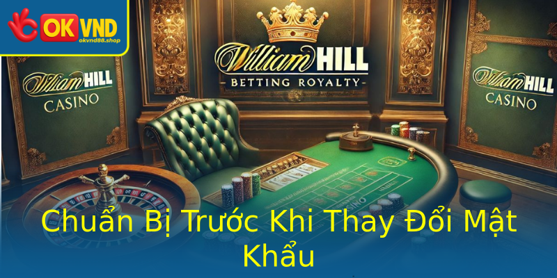 Chuẩn Bị Trước Khi Thay Đổi Mật Khẩu